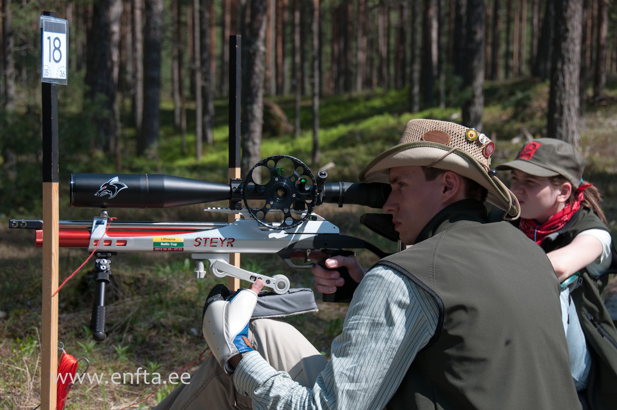 Romi Agar, Steyr LG 110 Field Target, Nikko Stirling Diamond 10-50x60